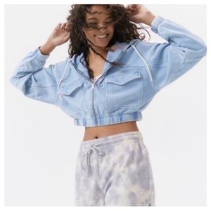 Urban outfitters yogi cropped hoodie